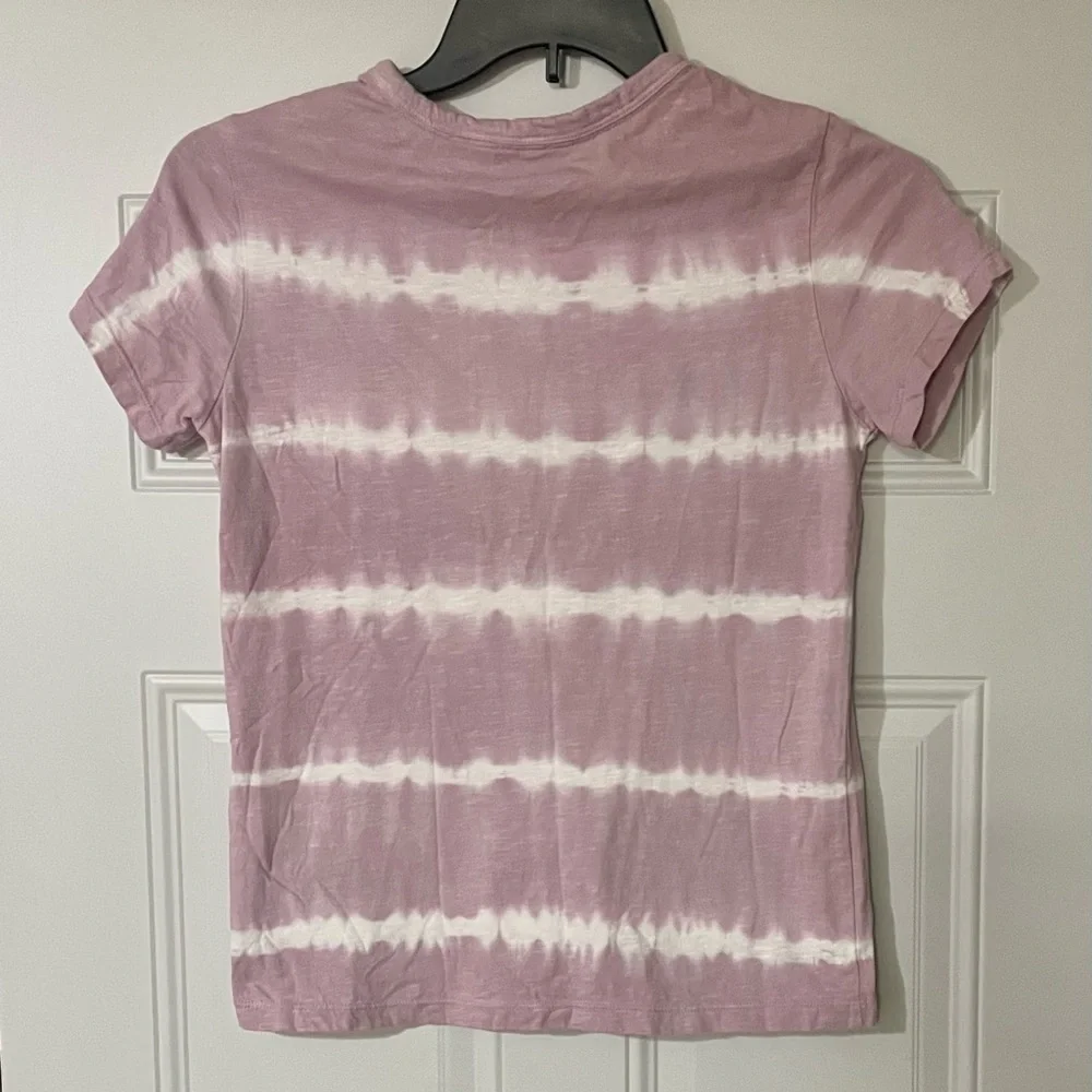Toad&Co Women’s Organic Cotton Primo Shortsleeve Tee Crew Neck Tie Dye Pink XS - Picture 6 of 6